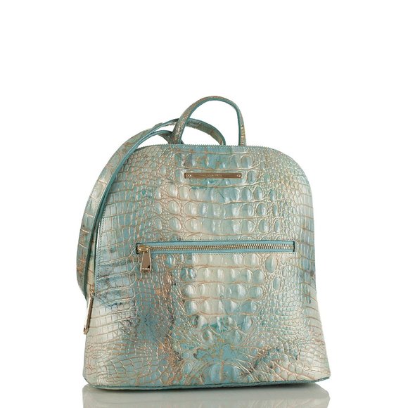 NWT BRAHMIN FELIX SERENDIPITY LEATHER BACKPACK - Picture 2 of 5